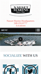 Mobile Screenshot of nausetmarine.com